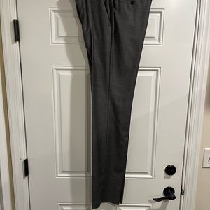 Hugo Boss. Mens side 34R. Grey Unhemmed dress pants